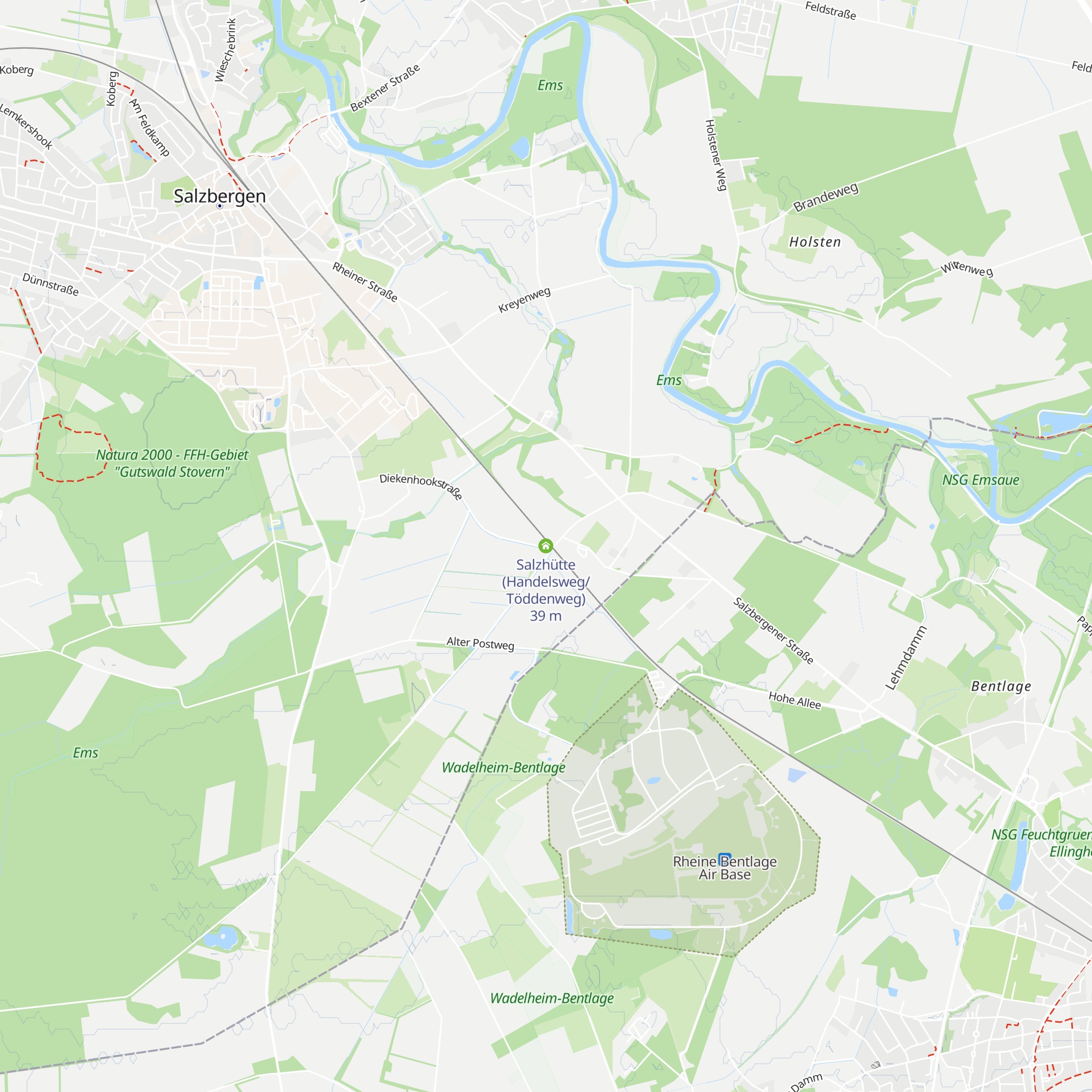 Salzhütte (Handelsweg/Töddenweg) map
