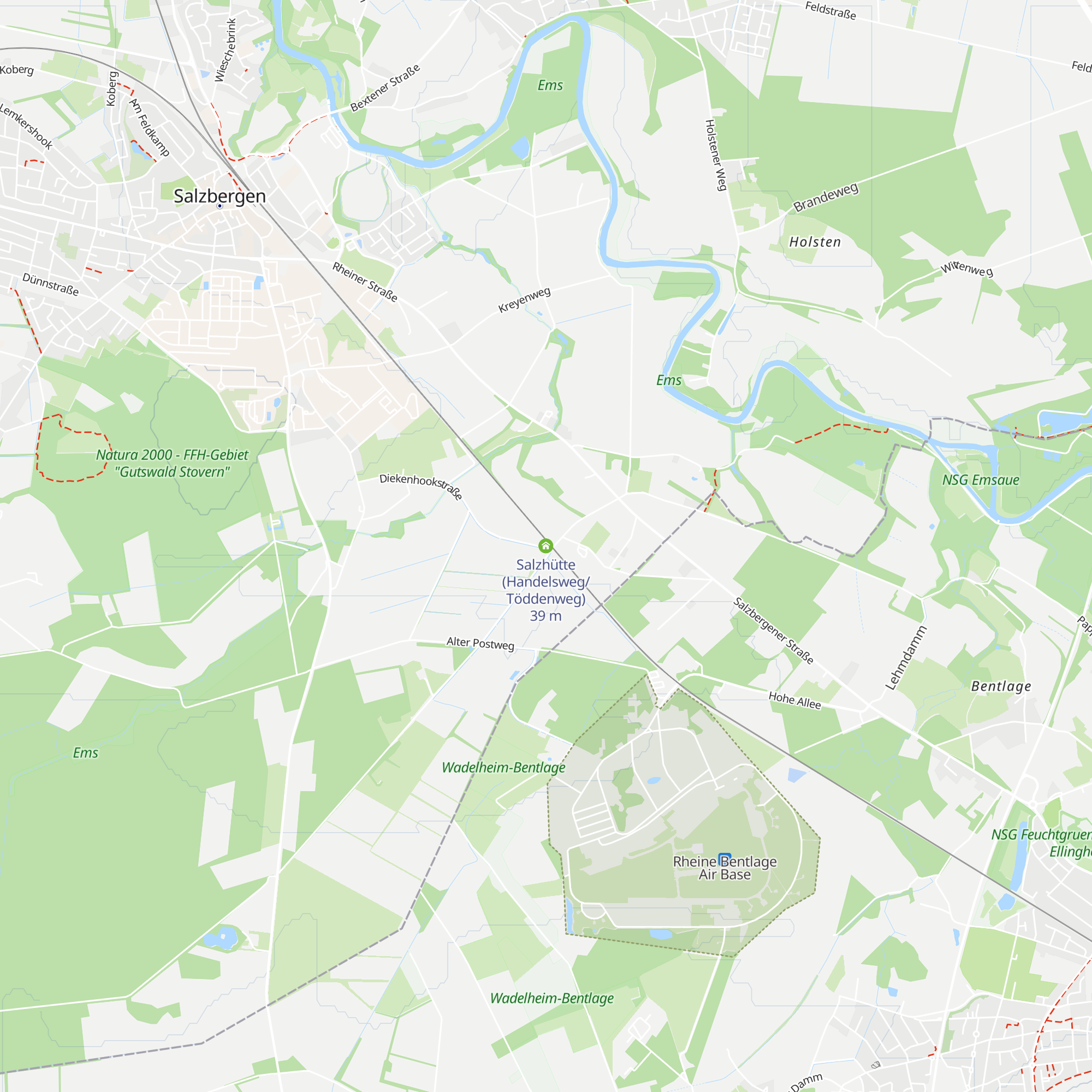 Salzhütte (Handelsweg/Töddenweg) map