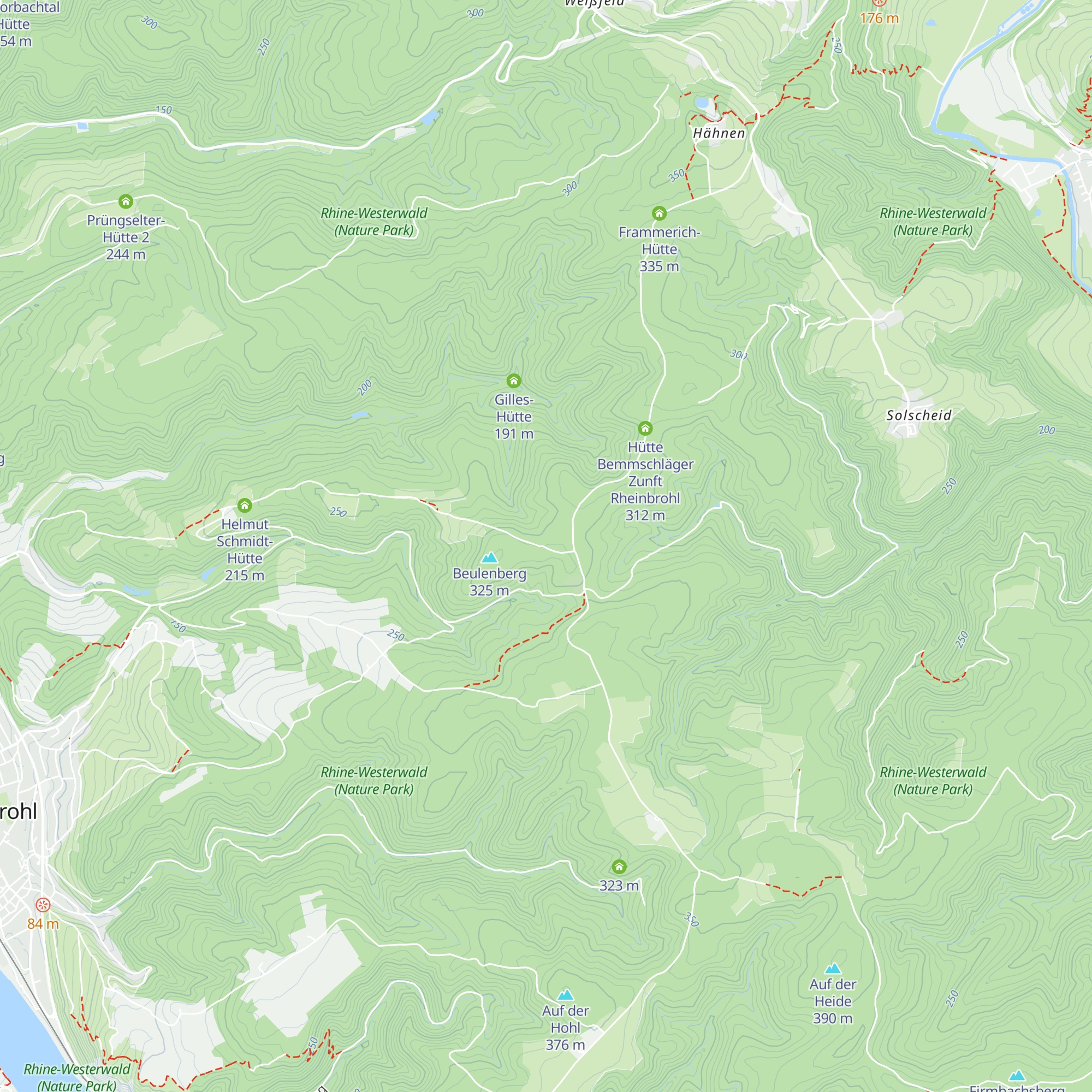 Köhlerhütte map