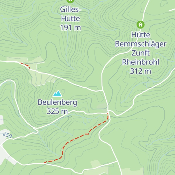 Map of Köhlerhütte