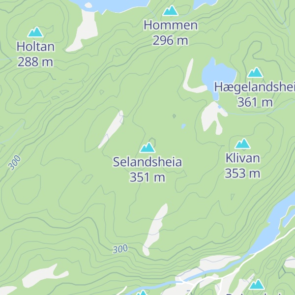 Map of Selandsheia