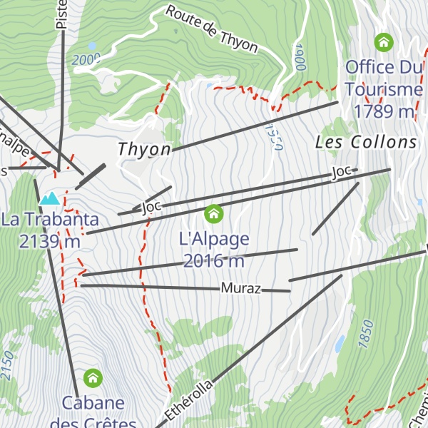 Map of L'Alpage