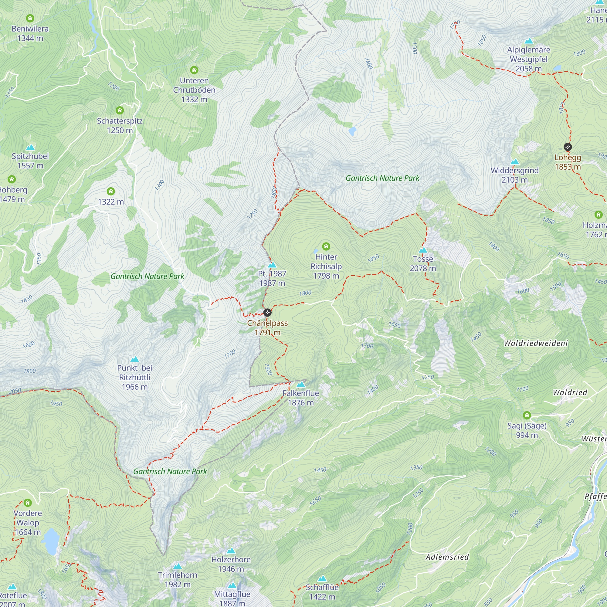 Schnägge map