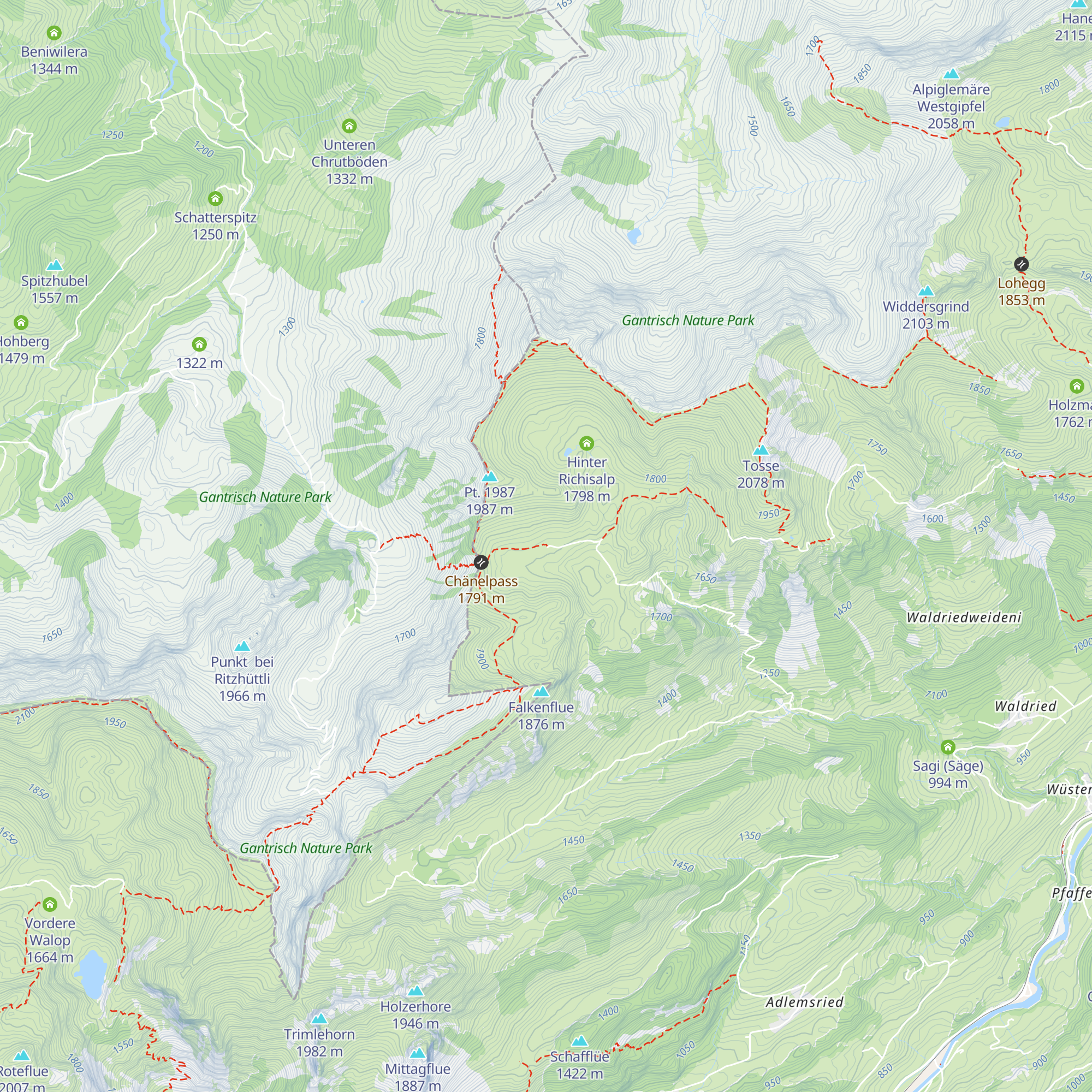 Schnägge map