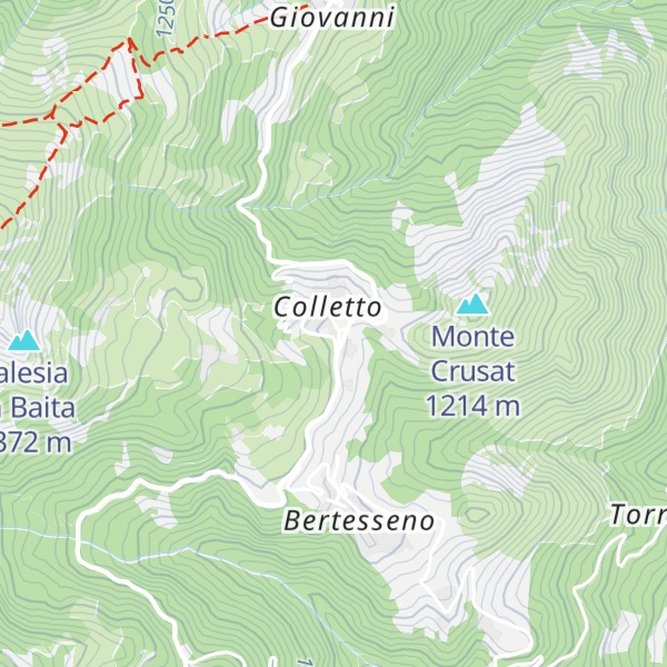 Map of Ristorante Bar La Baita