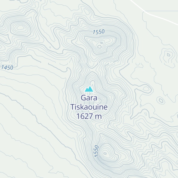 Map of Gara Tiskaouine
