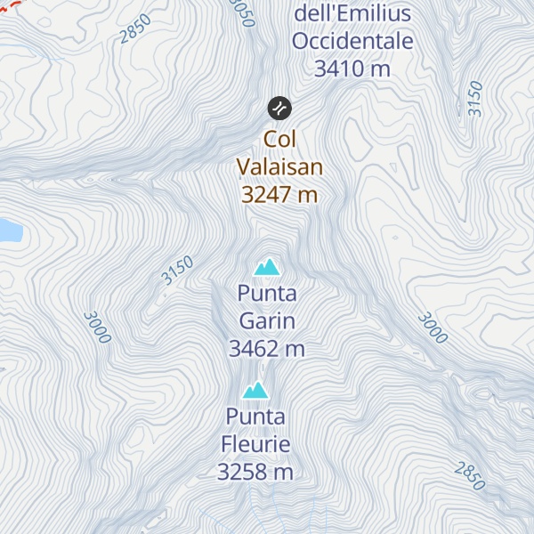 Map of Punta Garin
