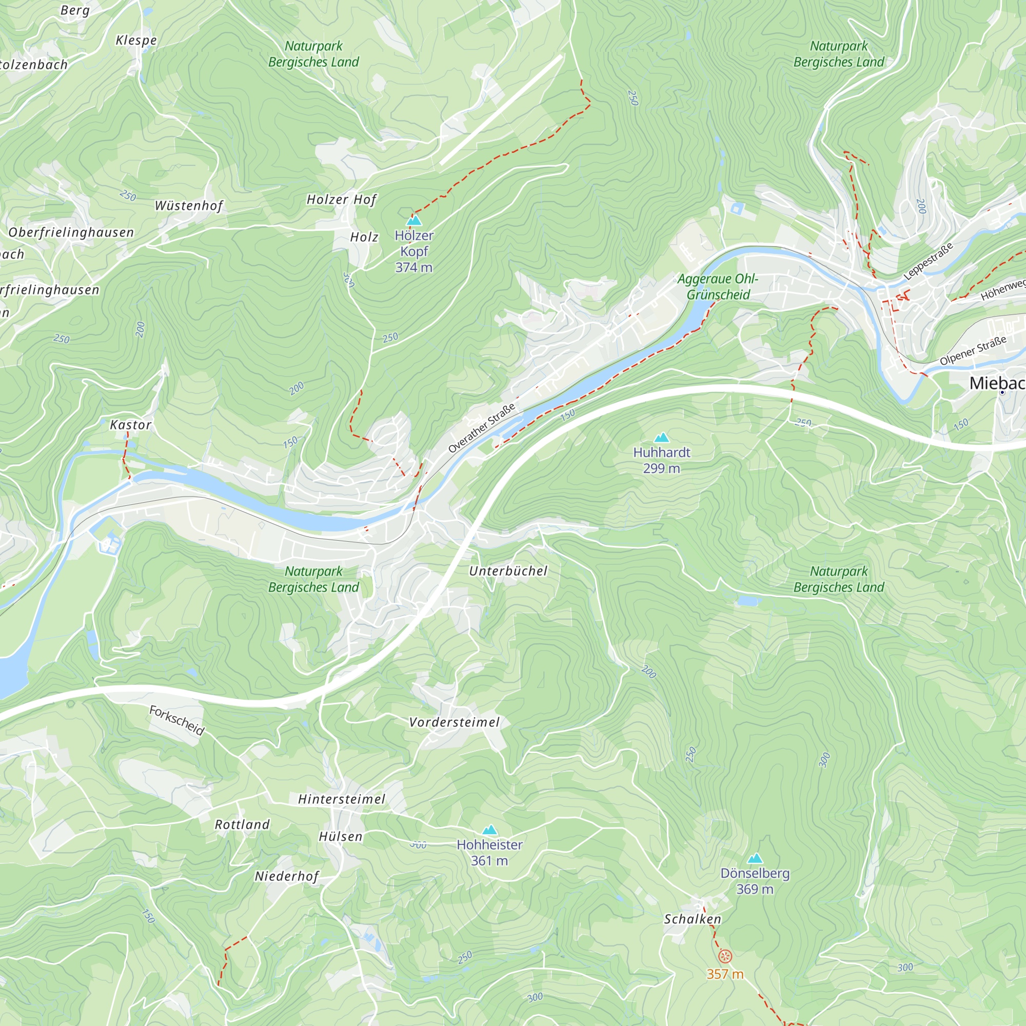 Im Hüttenberg map
