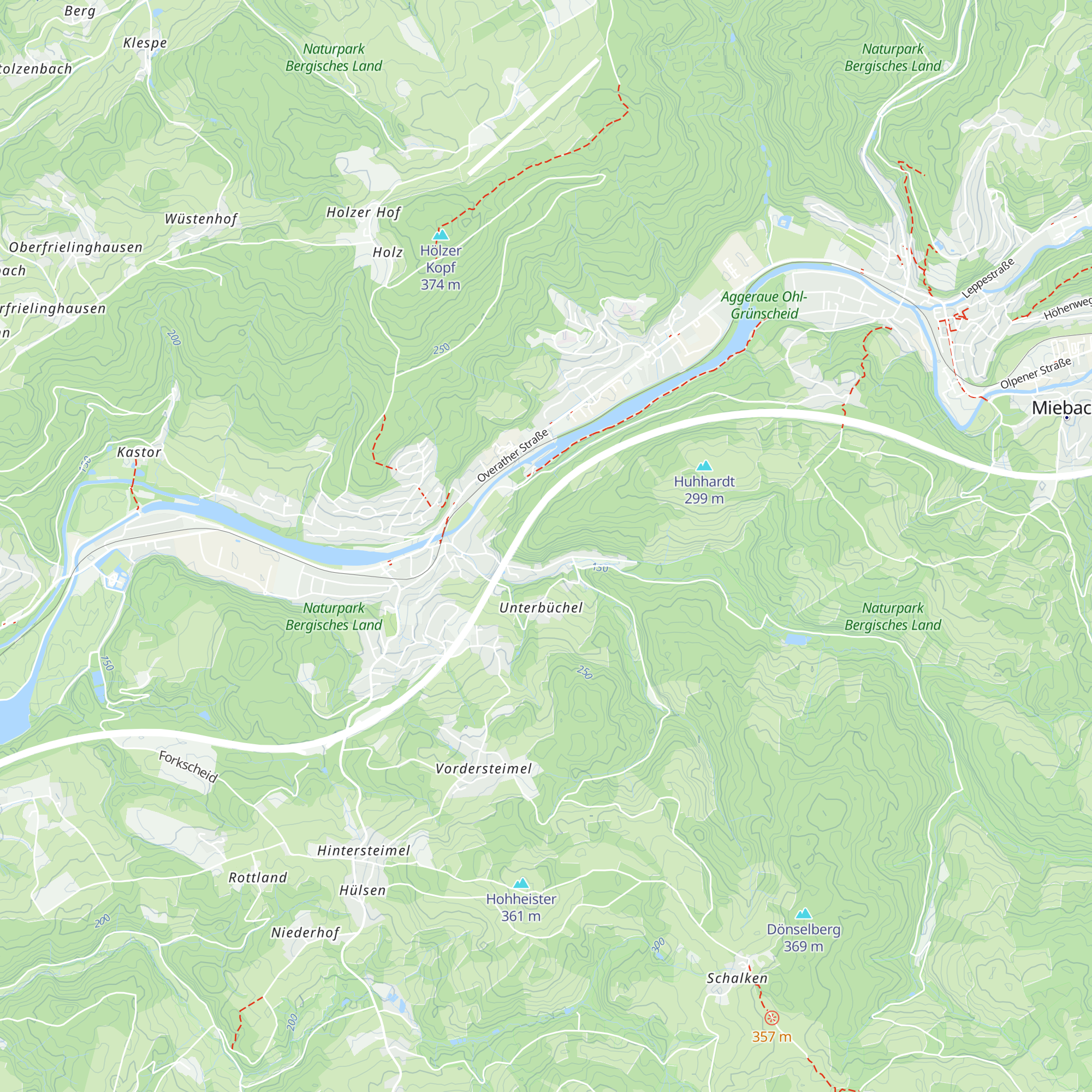 Im Hüttenberg map