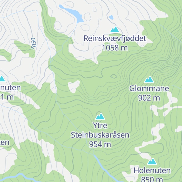 Map of Evre Steinbuskaråsen