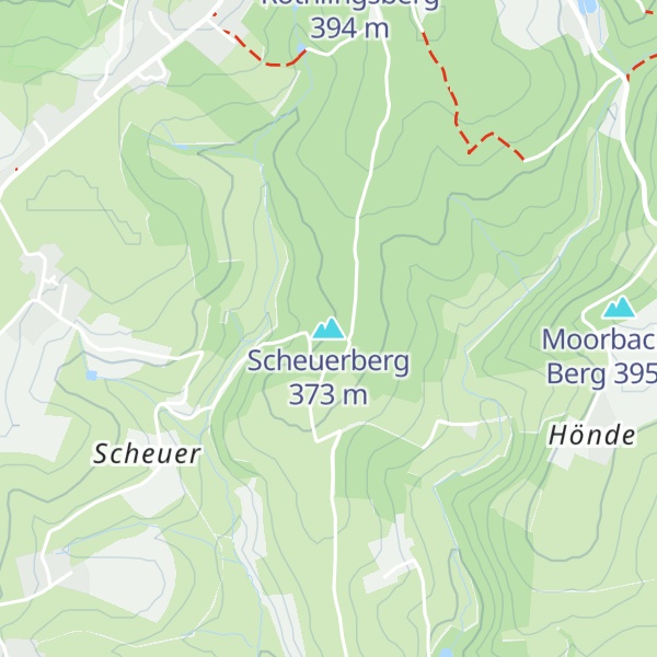 Map of Scheuerberg