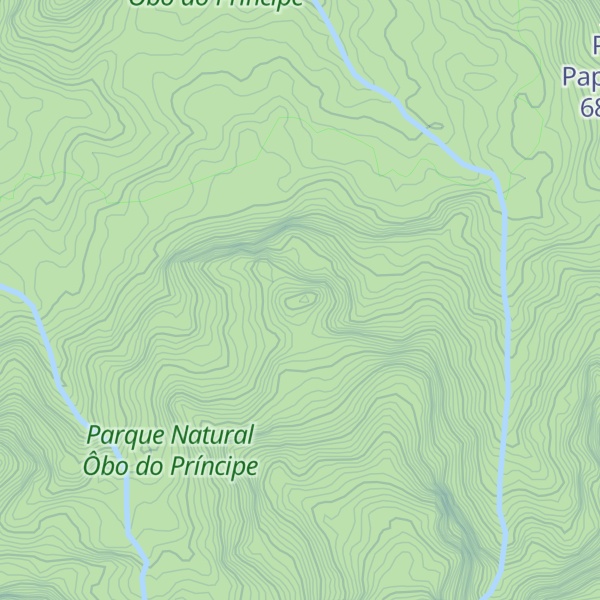 Map of Pico João Dias Pai