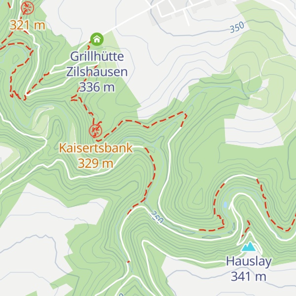 Map of Fritzhütte