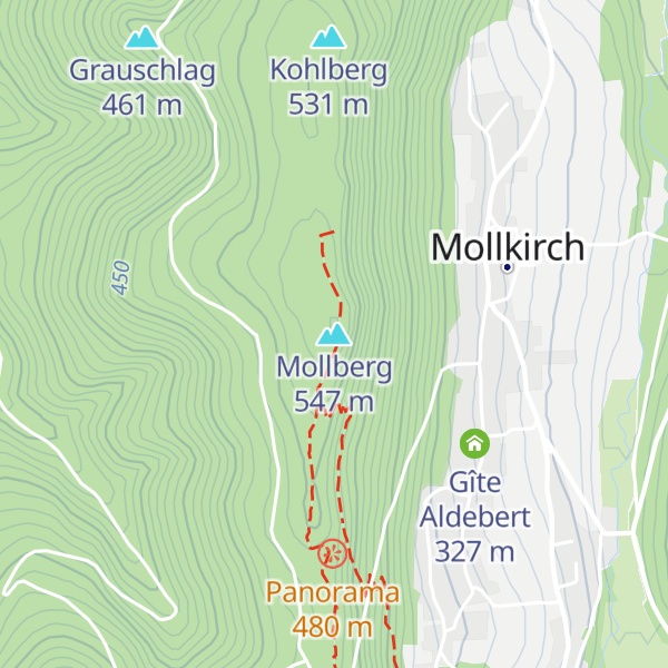 Map of Mollberg