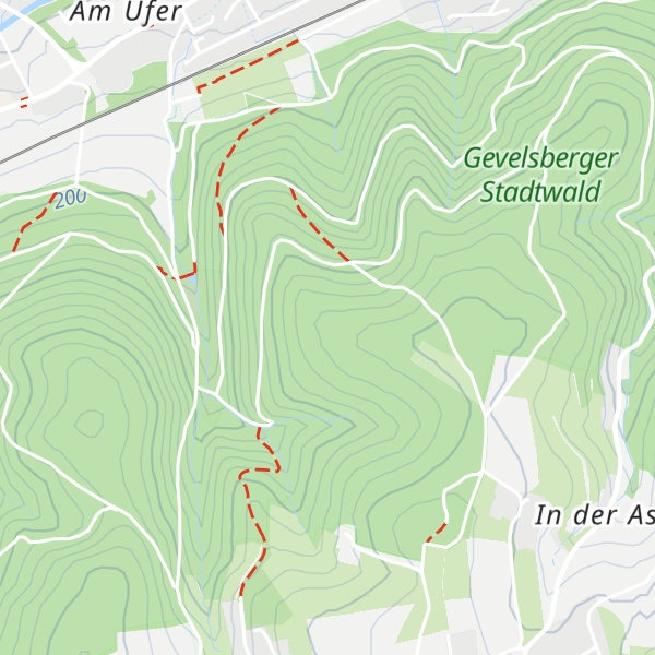 Map of Brahms Kopf