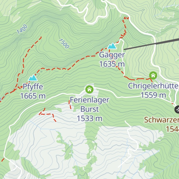Map of Ferienlager Burst