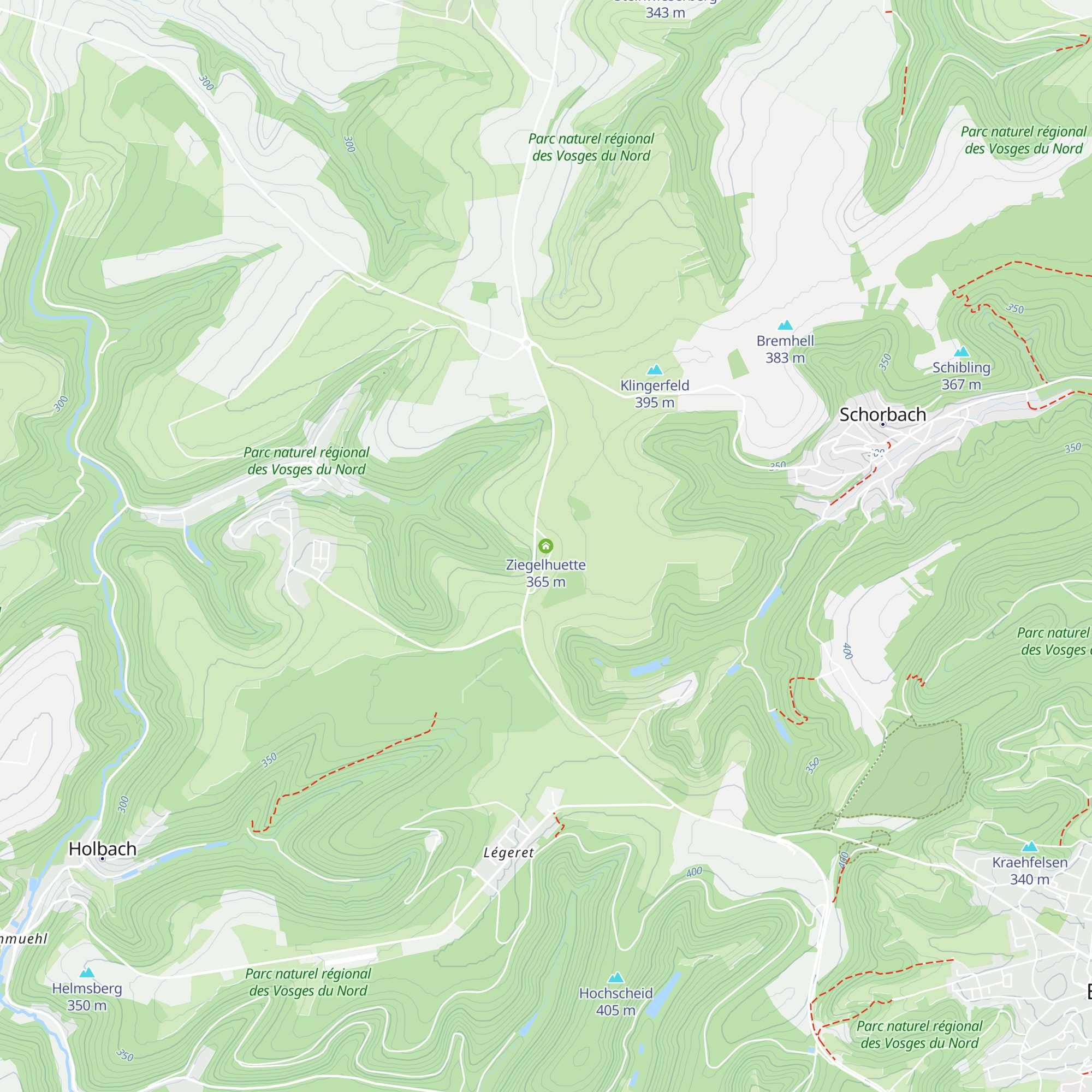 Ziegelhuette map