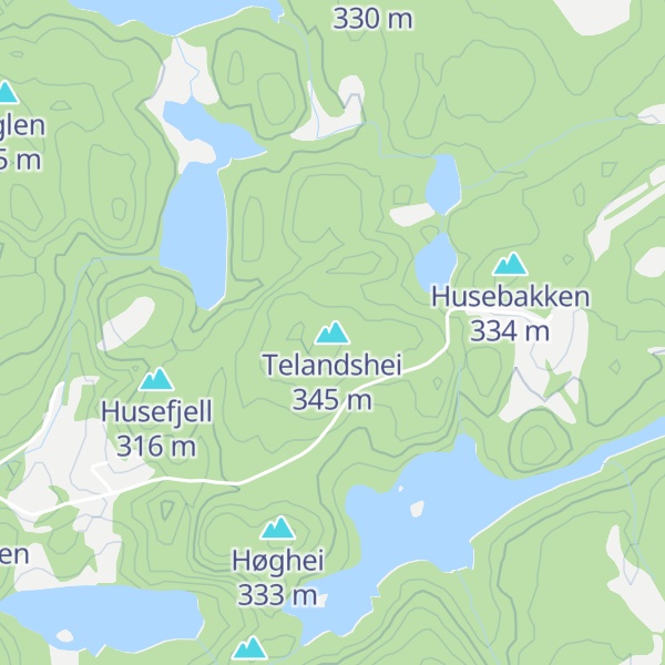 Map of Telandshei