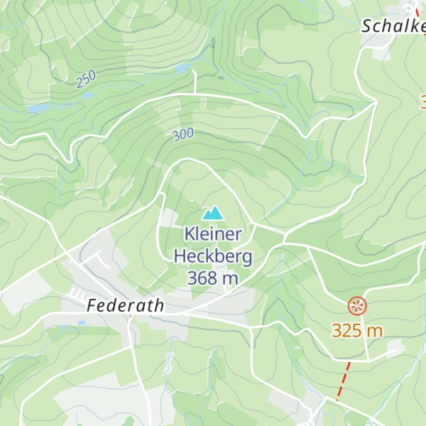 Map of Kleiner Heckberg