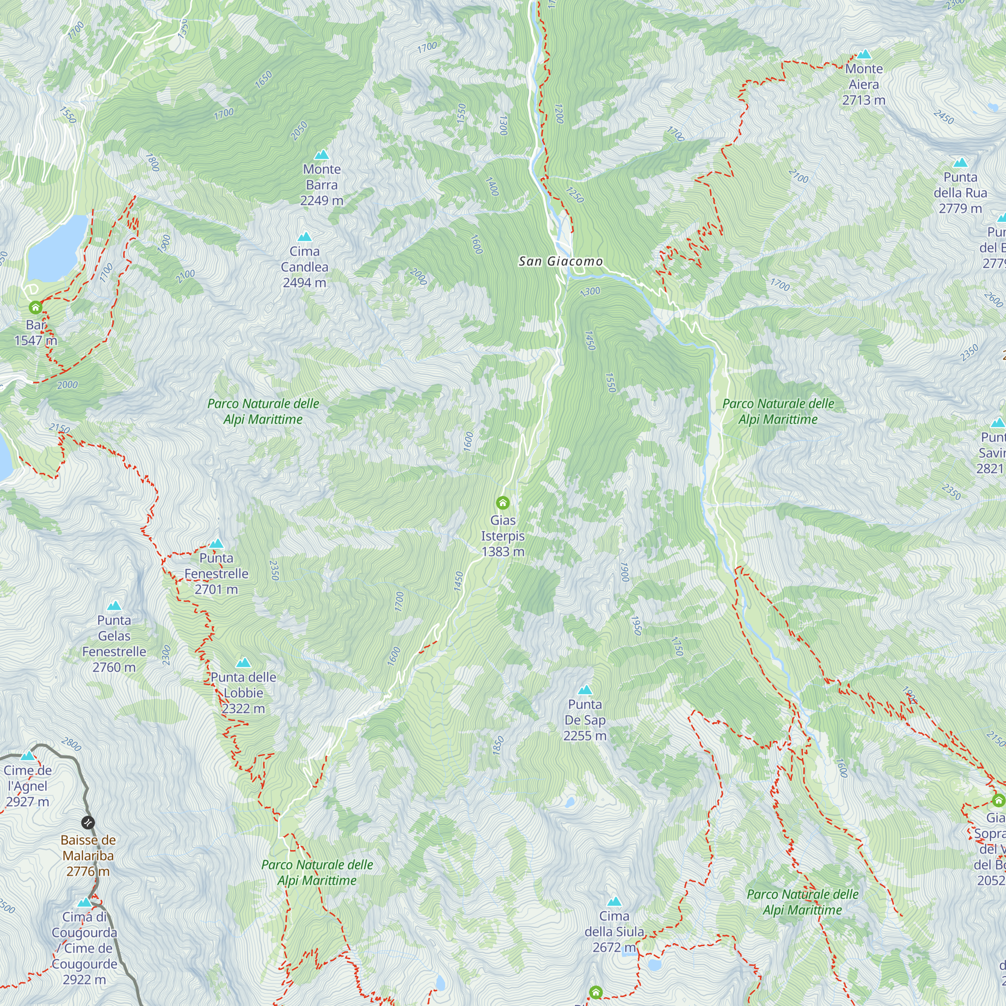 Gias Isterpis map