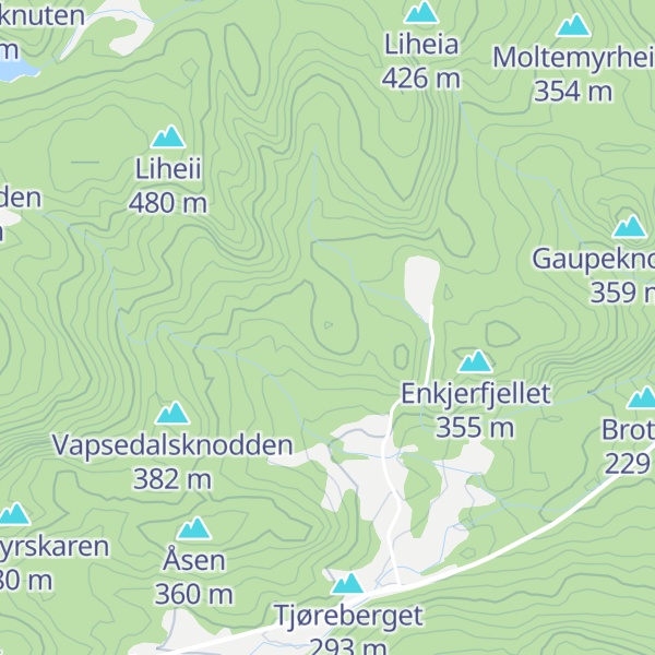Map of Vestårknodden