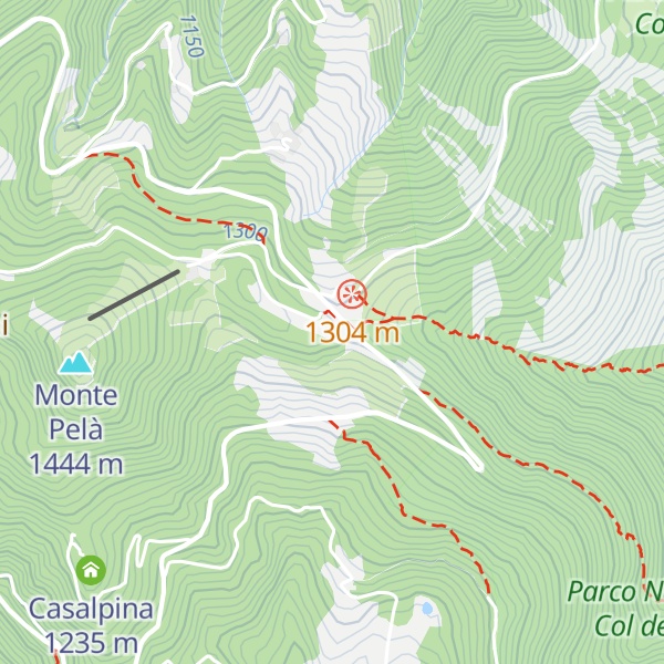 Map of La Pineta