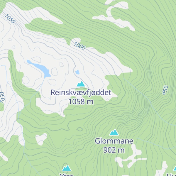 Map of Glomsfjødd