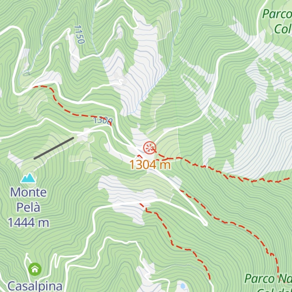 Map of Rifugio Colle del Lys