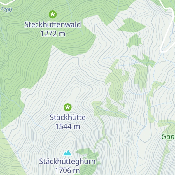 Map of Stosshütte