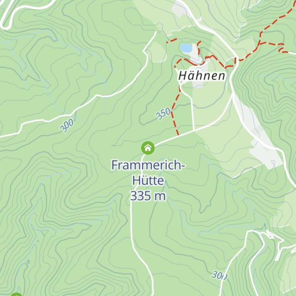 Map of Frammerich-Hütte