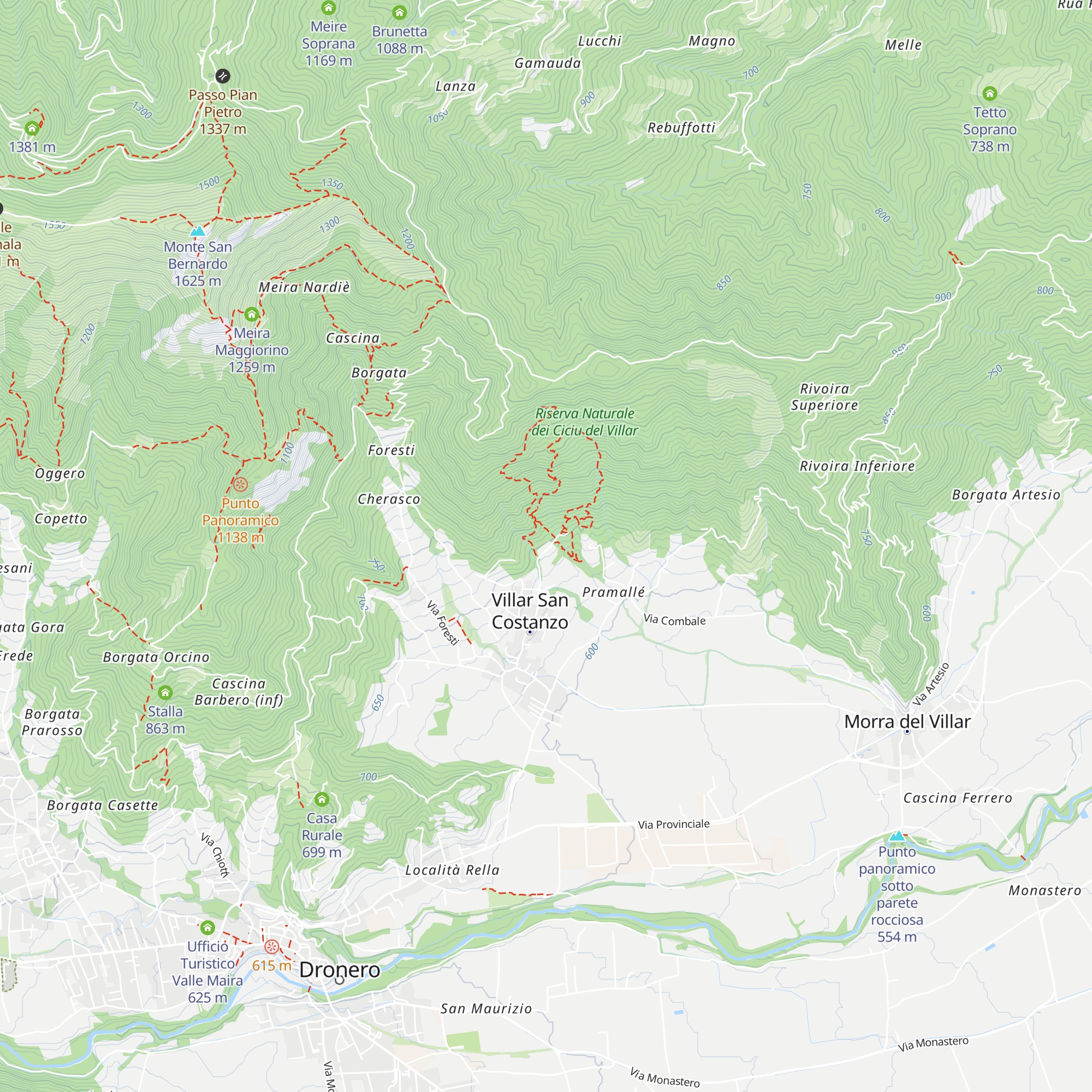Osteria dei Ciciu map