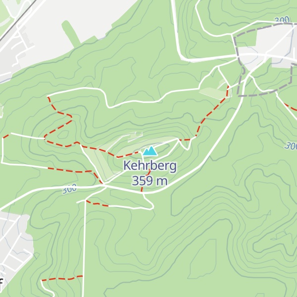 Map of Kehrberghütte