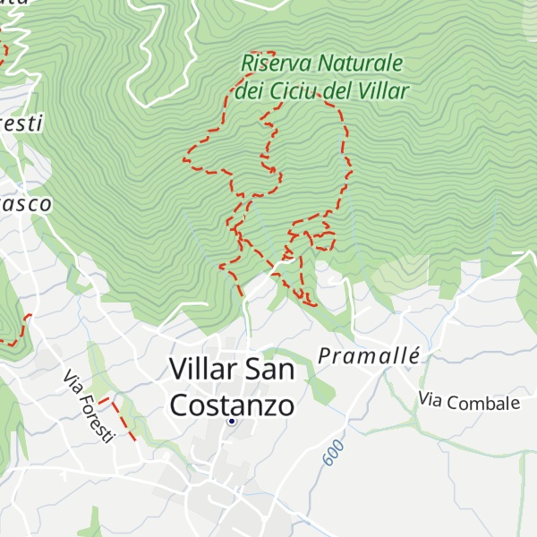 Map of 1 - Centro Visita