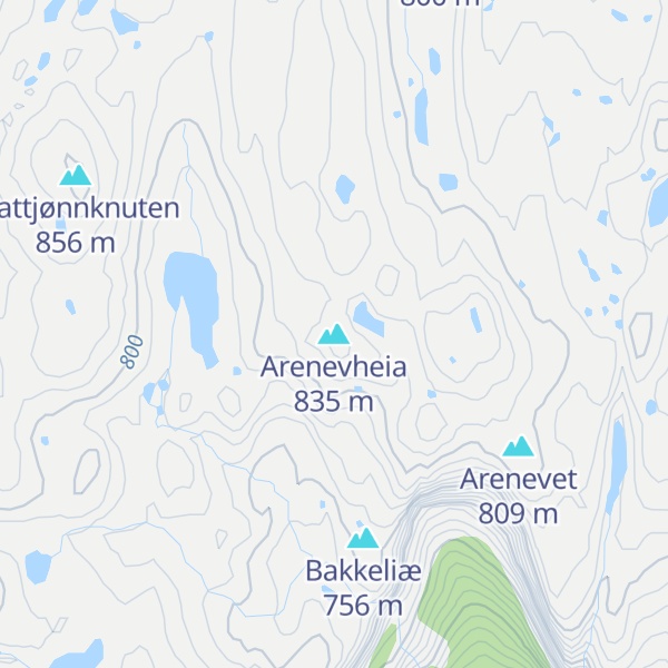 Map of Arenevheia