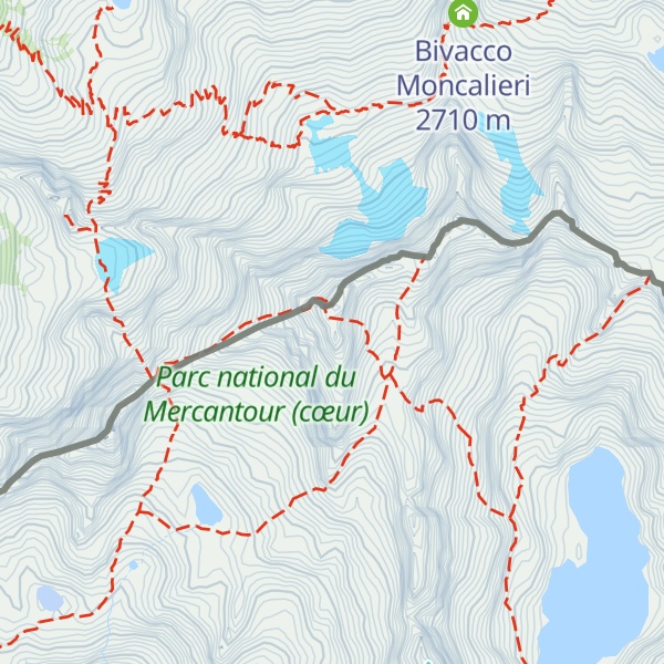 Map of Cime sud du Gélas