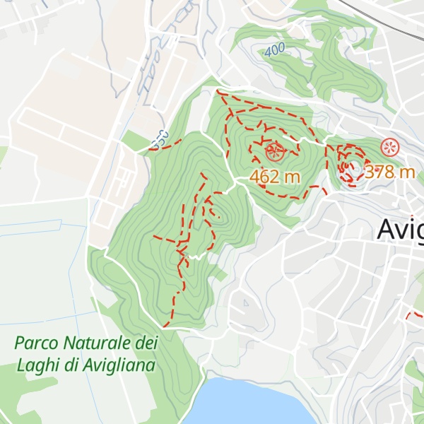 Map of Monte Capretto
