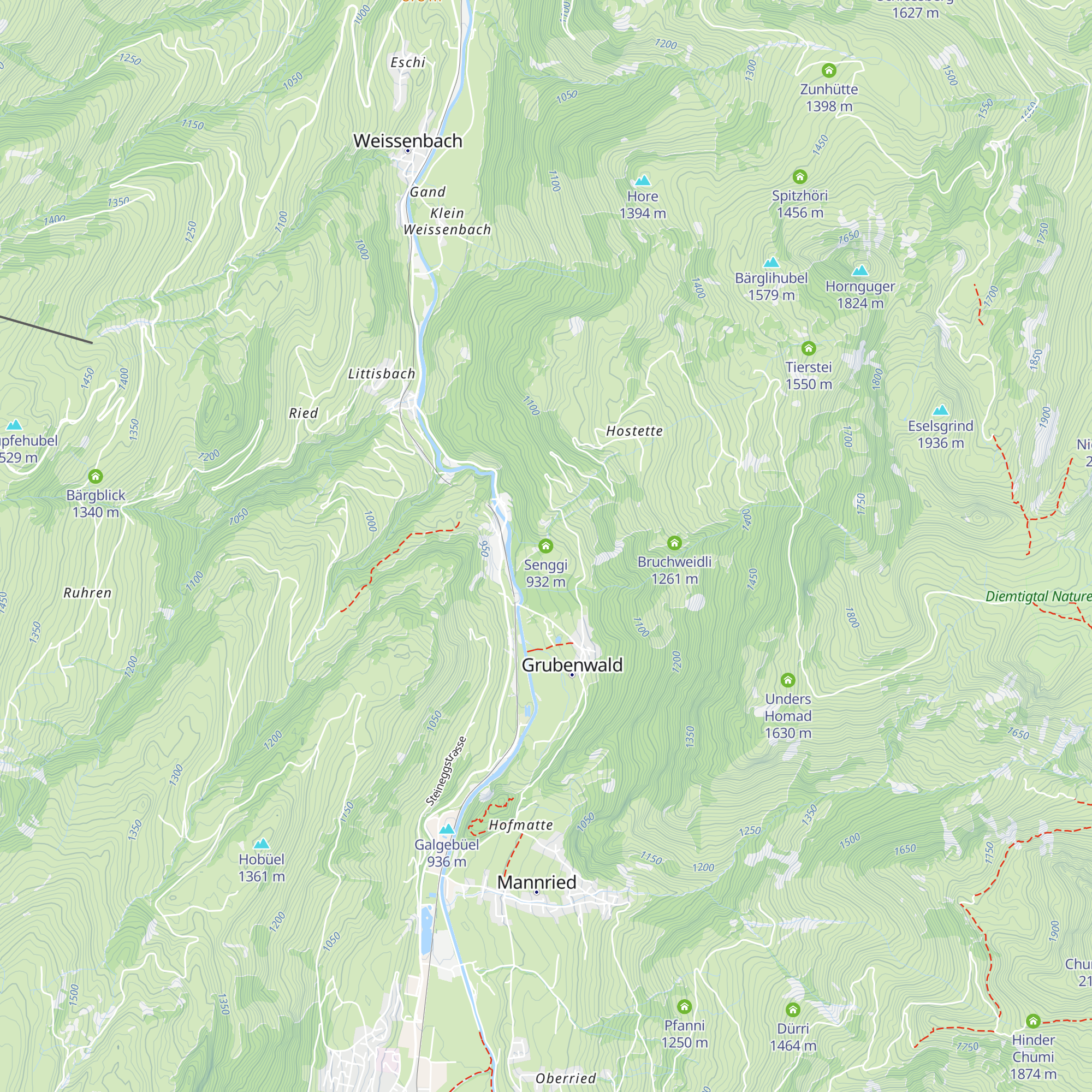 Senggi map