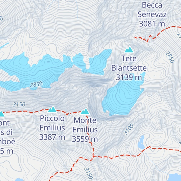 Map of Triangolo Nero