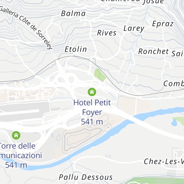 Map of Hotel Petit Foyer