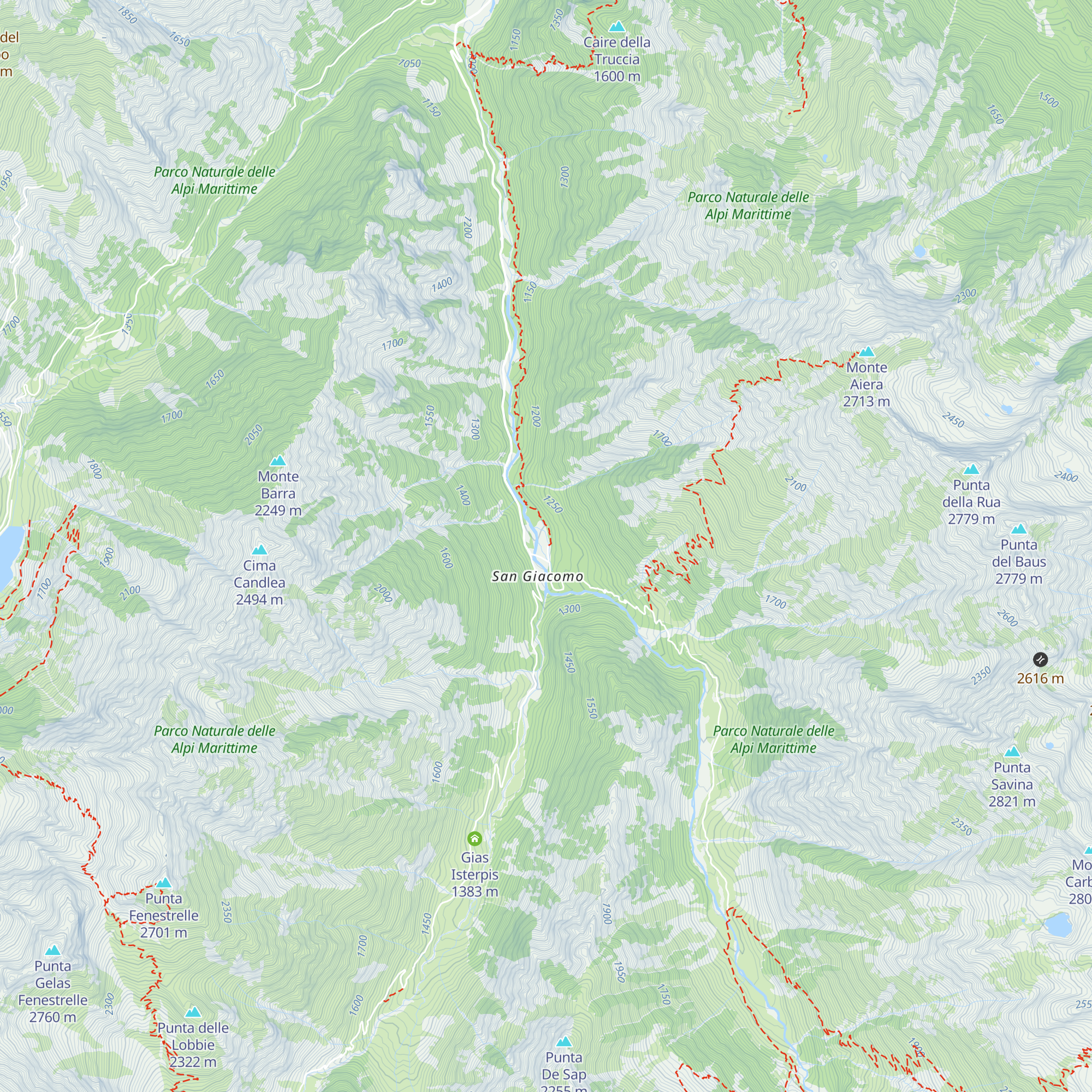 Bar del Campeggio map
