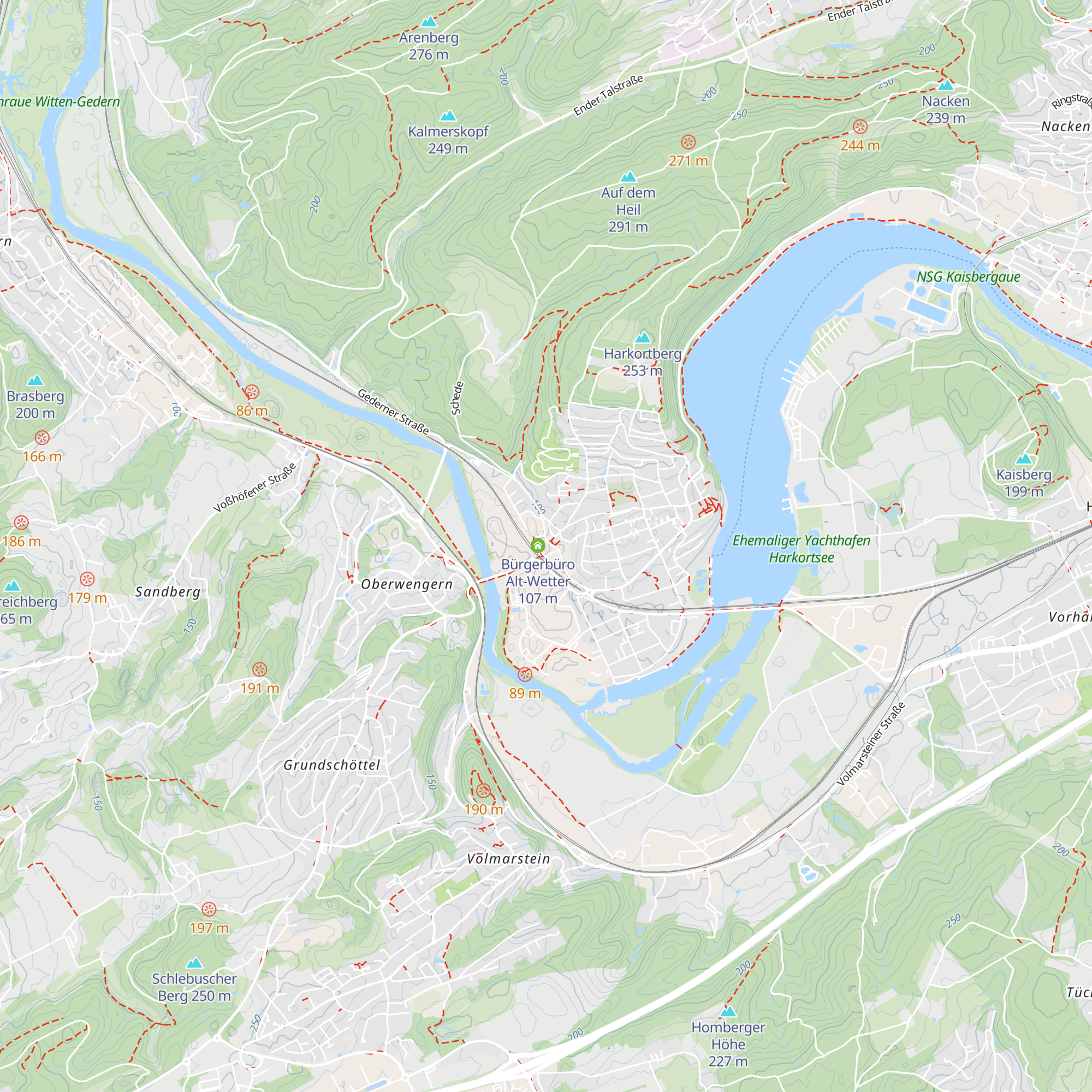 Stadtmarketing für Wetter e.V. map