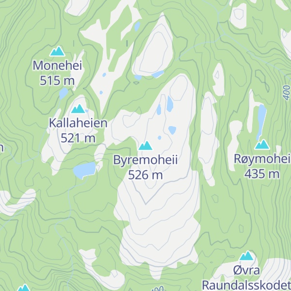 Map of Byremoheii