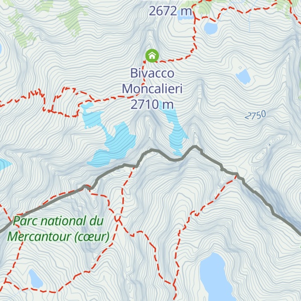 Map of Cime de Chafrion