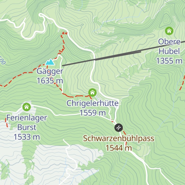 Map of Chrigelerhütte