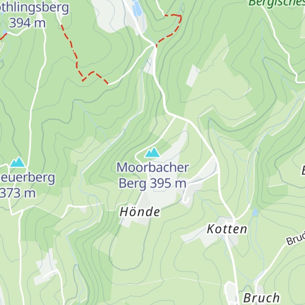 Map of Moorbacher Berg