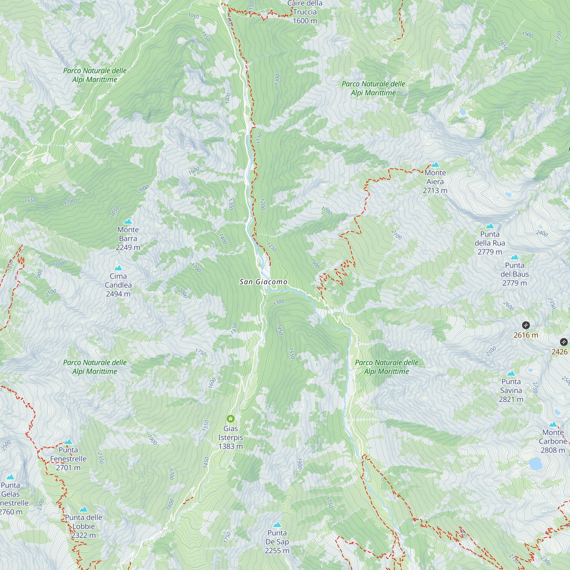 Casa Alpina Don Bosco map