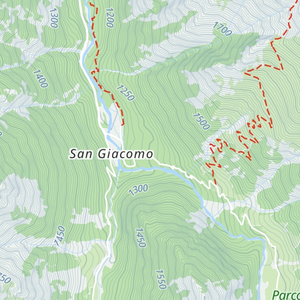 Map of Ex palazzine reali di caccia