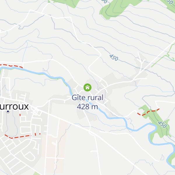 Map of Gîte rural