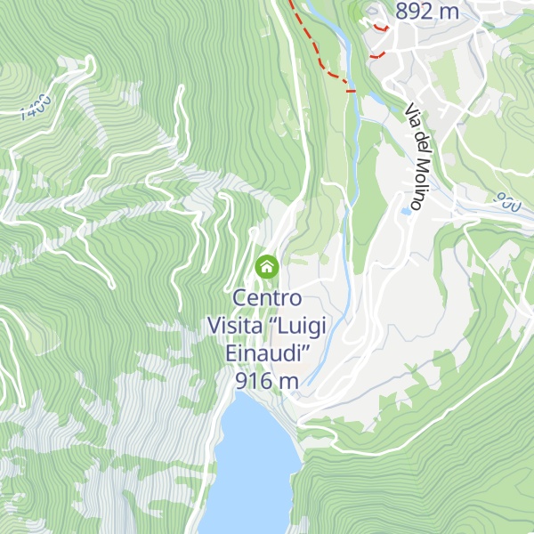 Map of Centro Visita “Luigi Einaudi”