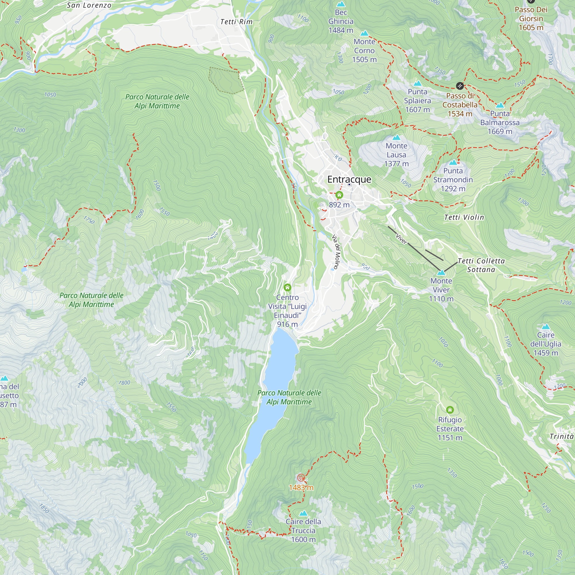 Centro Visita “Luigi Einaudi” map